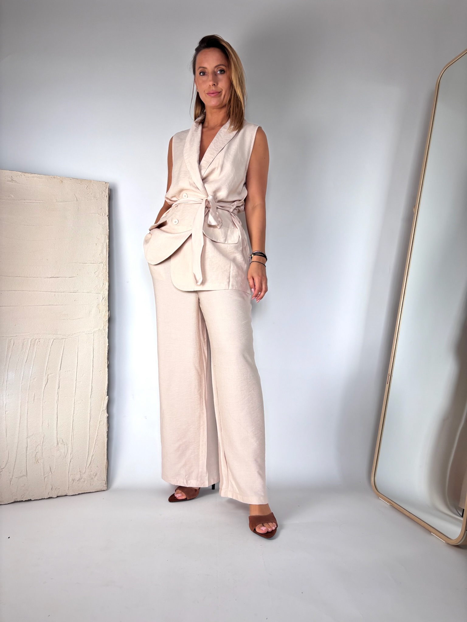 Komplet Kamizelka + Spodnie 