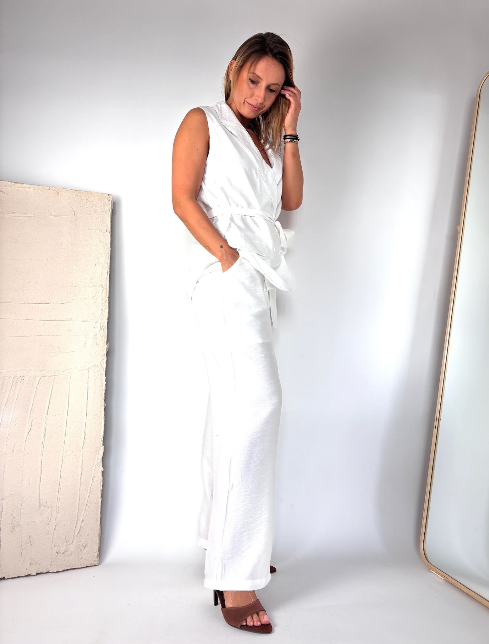 Garnitur komplet Kamizelka + Spodnie