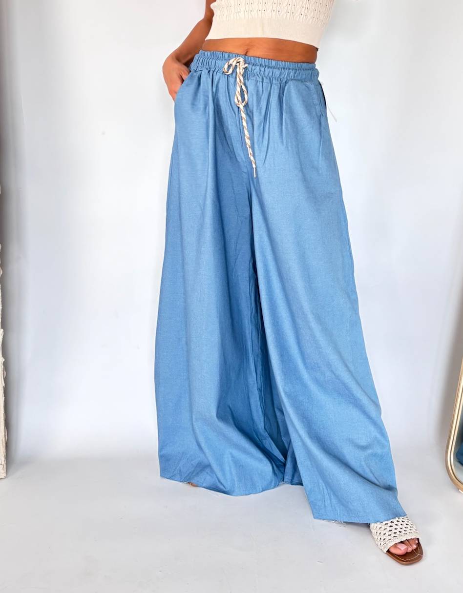 Spodnie Szeroka nogawka Oversize