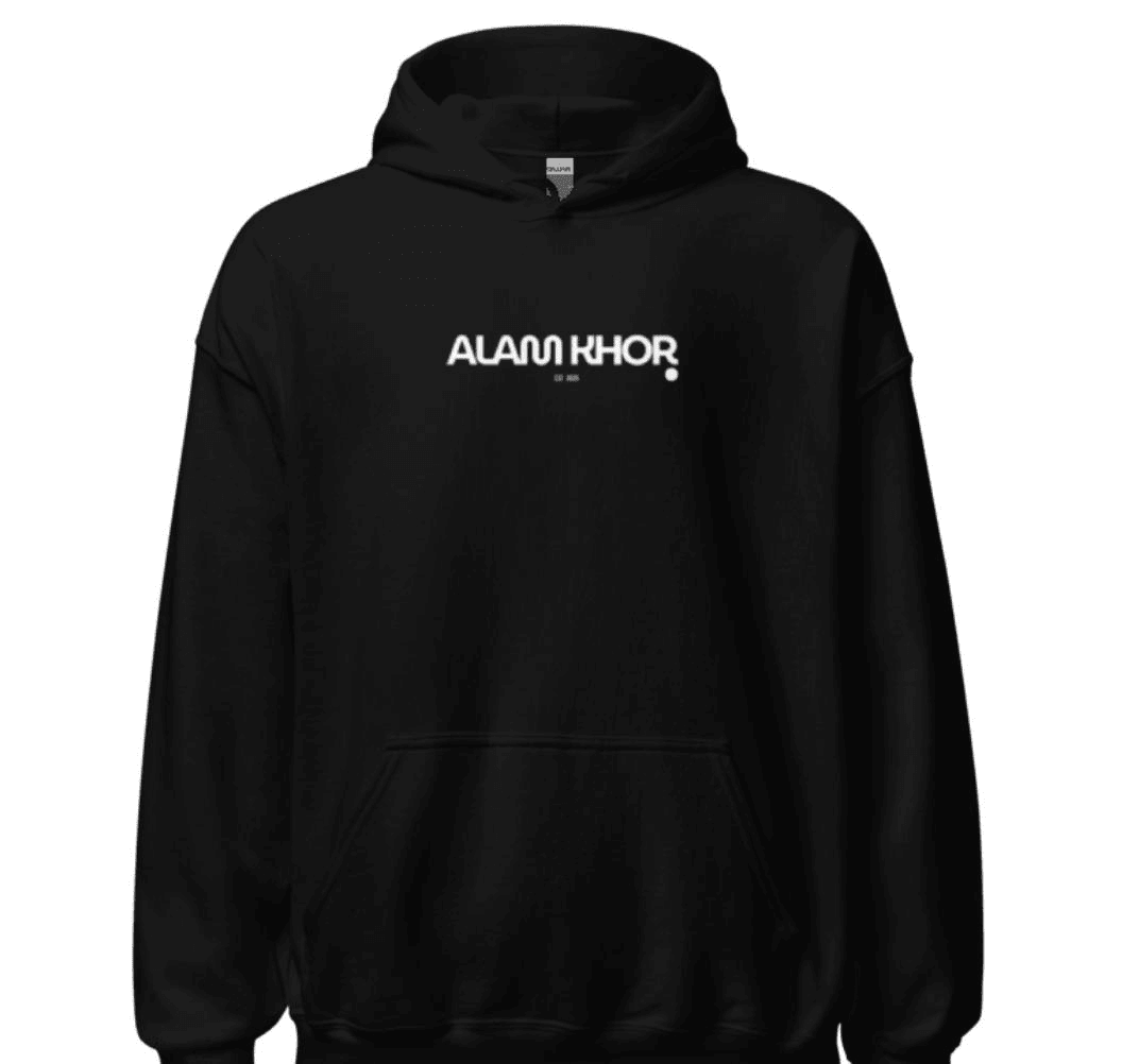 Sweat à capuche noir