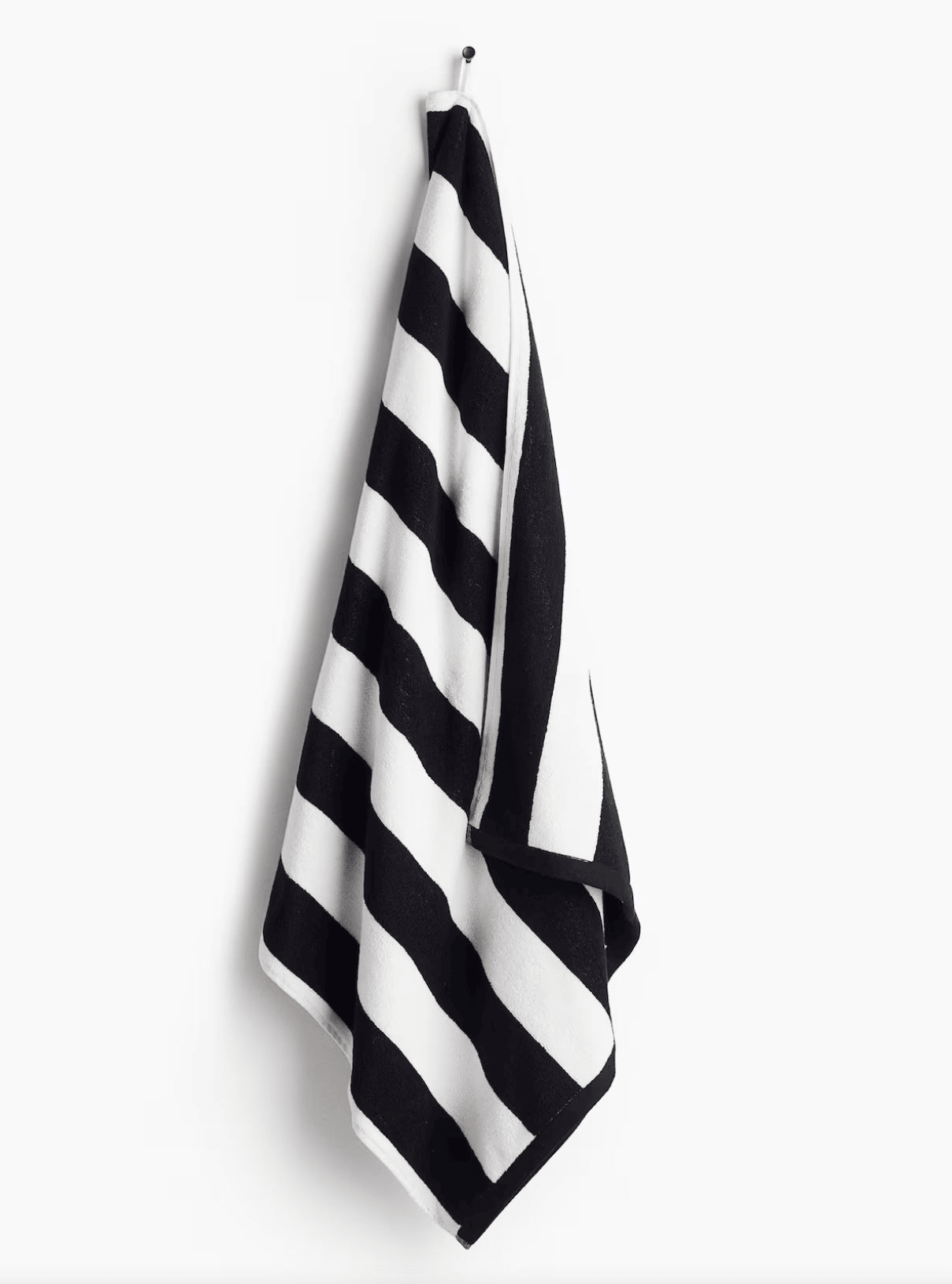 Serviette à rayures