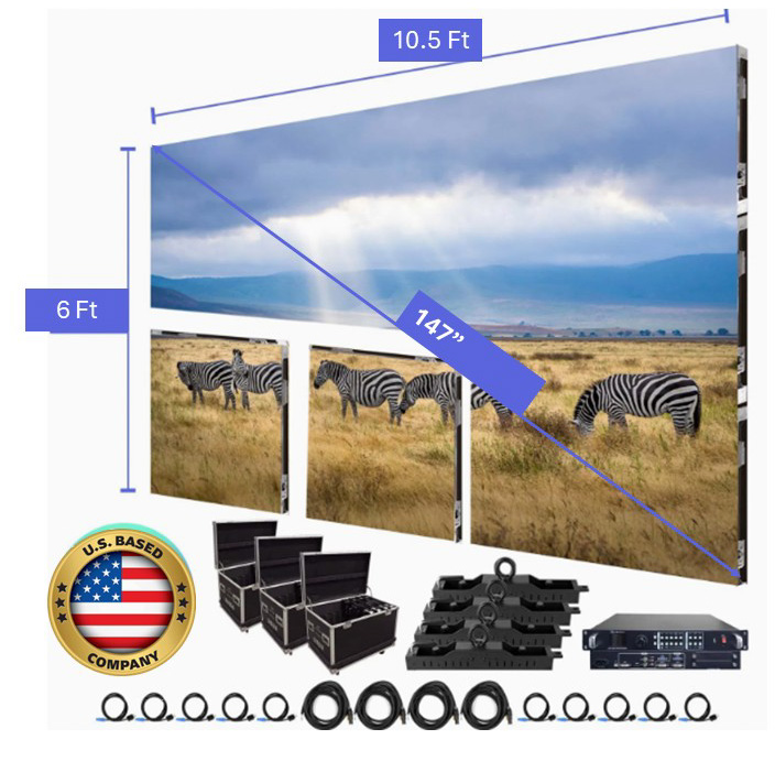 INDOOR LED SCREEN 147"