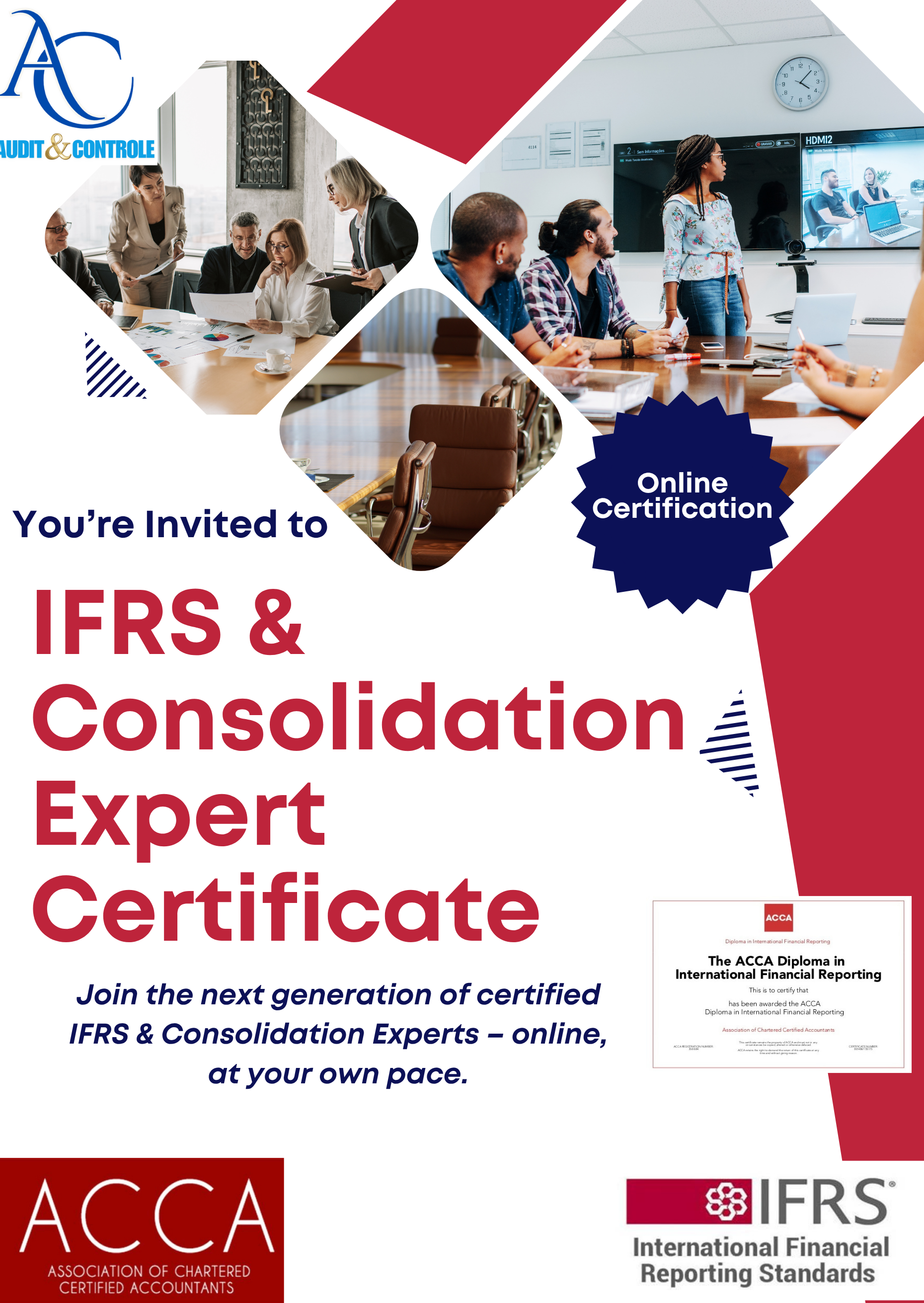 Certificat d'expert en IFRS et consolidation
