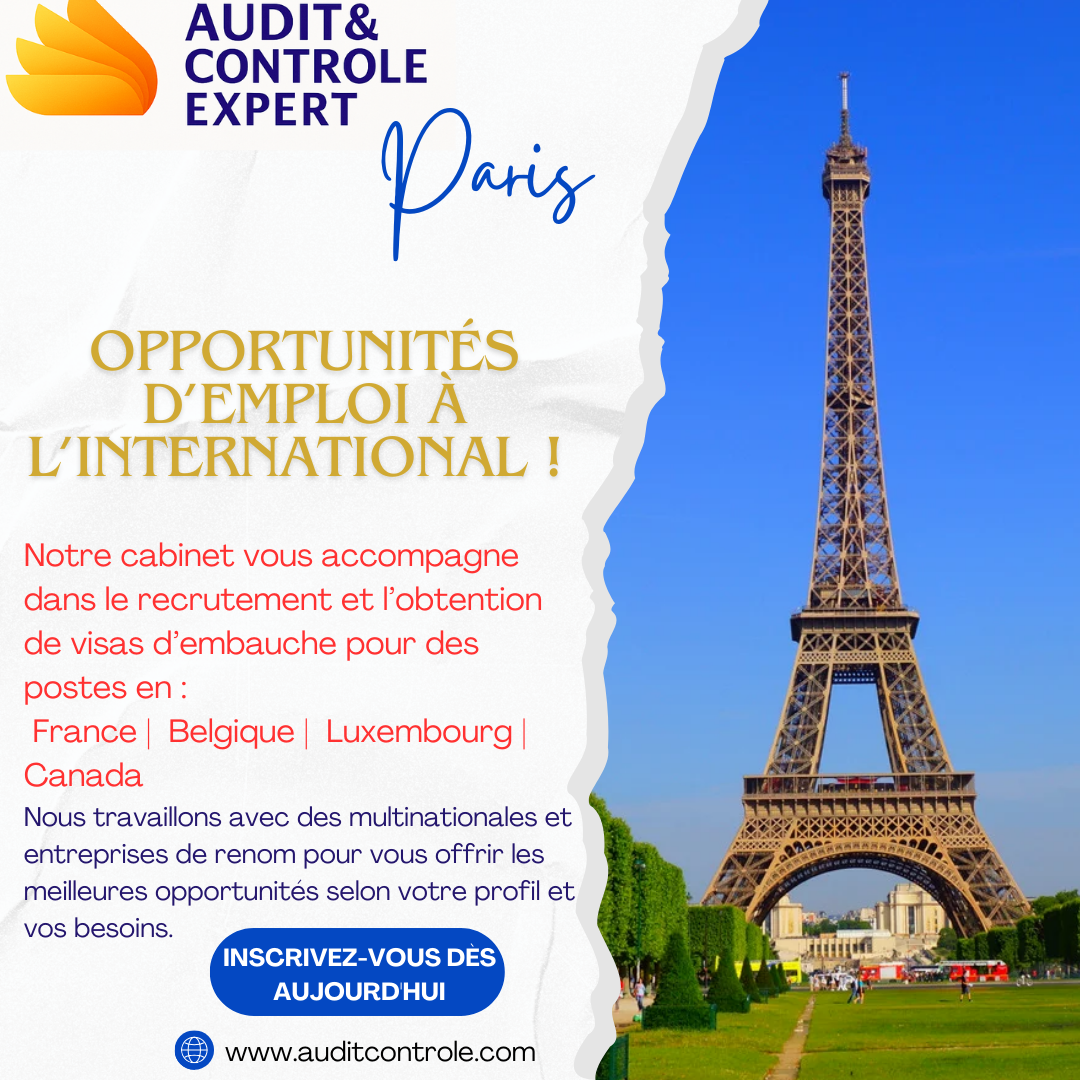 Sourcing & Accompagnement Visa Emploi Europe/France