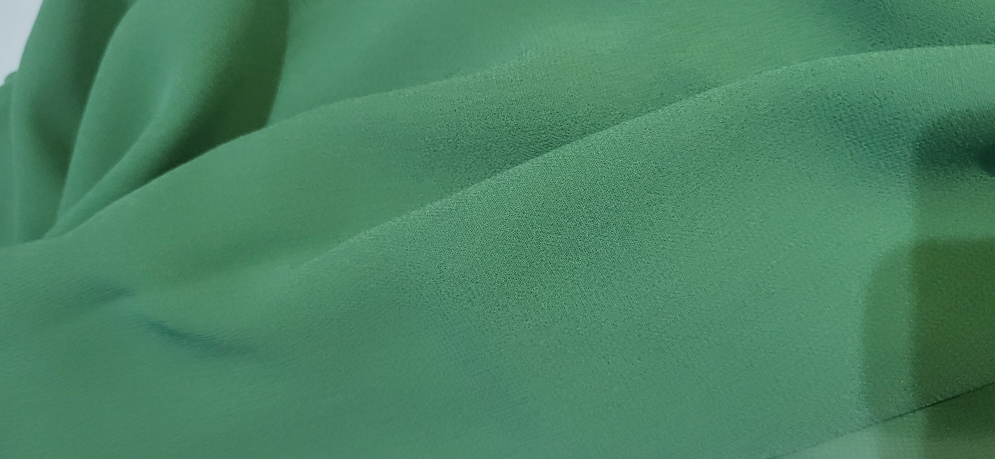 hijab de chiffon verde