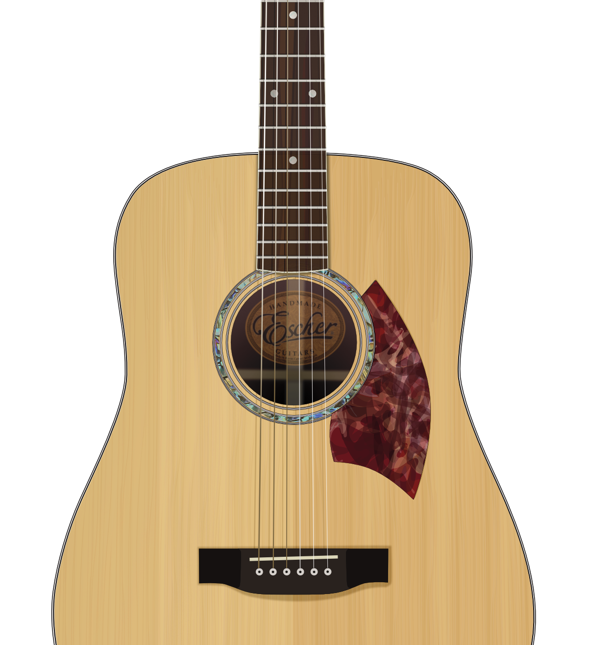 Escher Wayland Guitar - CUSTOM ORDER deposit