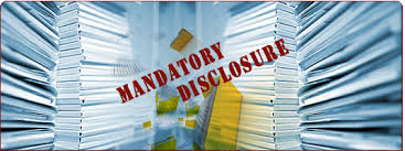 1. Motion for Mandatory Disclosure 2. Motion to Compel Mandatory Disclosure 3. Motion for Contempt for not completing Mandatory Disclosure