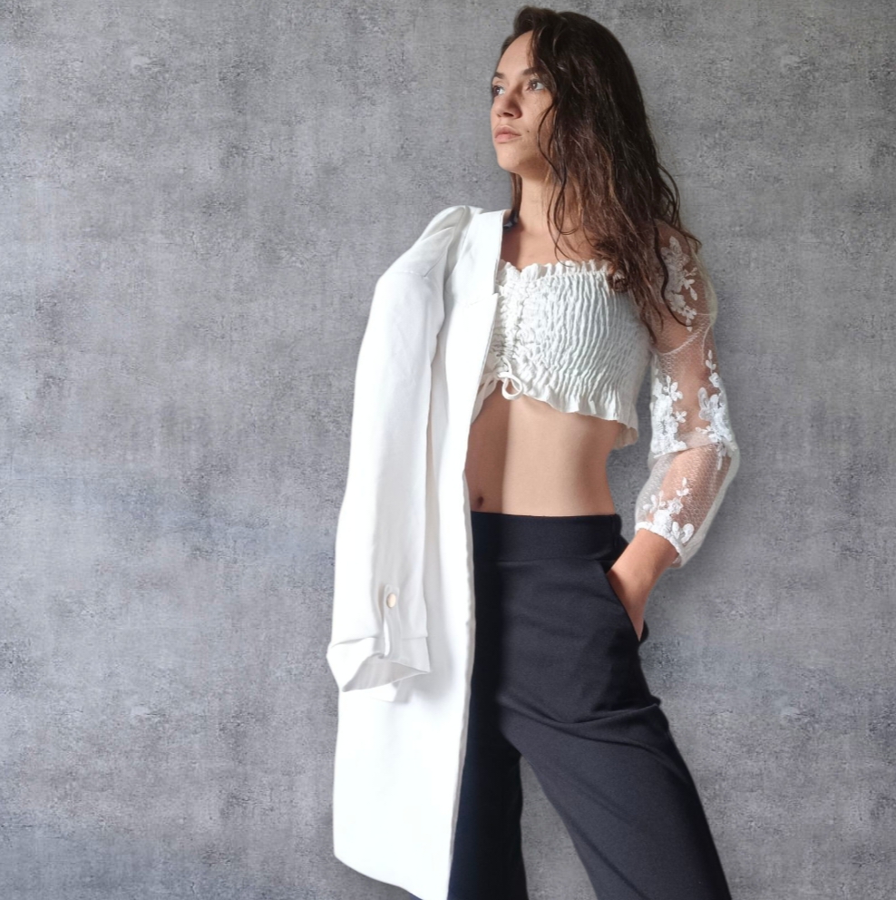 Pantalon Pince Léger Femme
