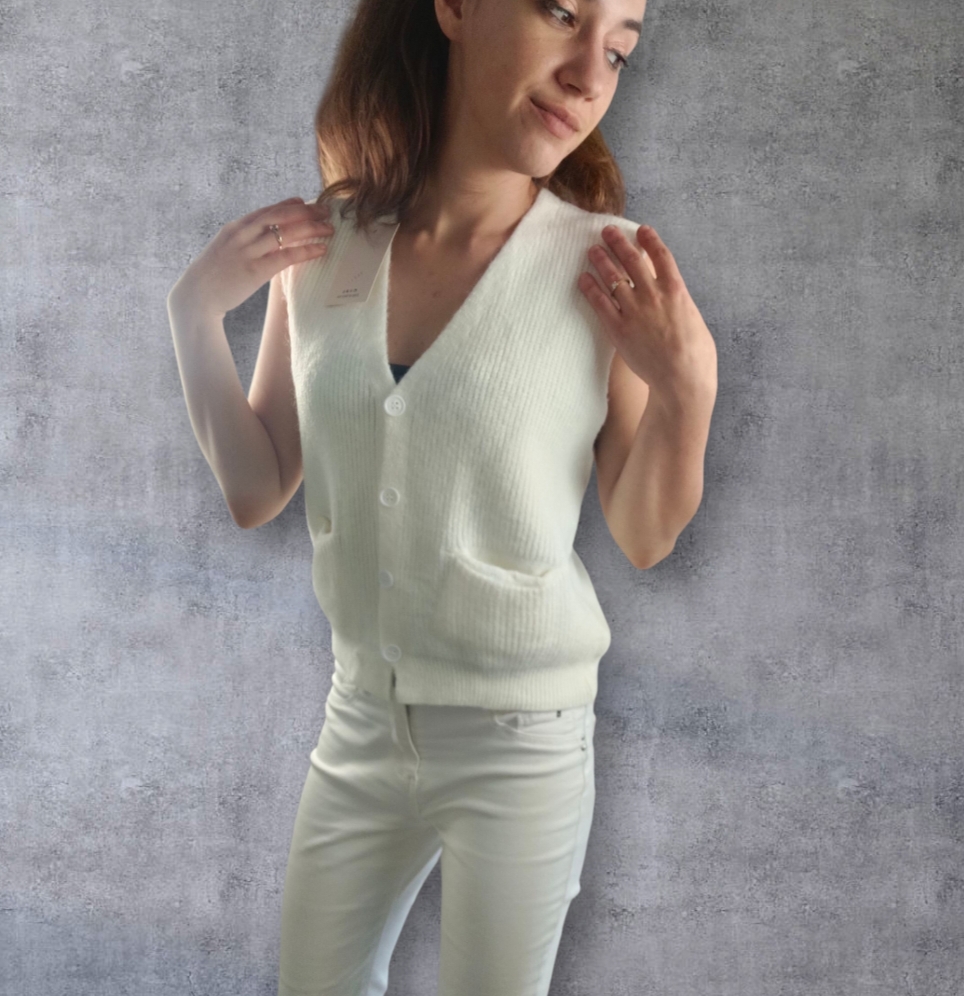 Cardigan Sans Manche