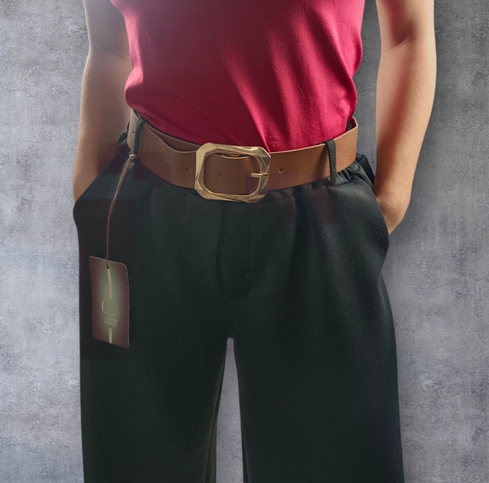 Pantalon Oversize Avec Ceinture