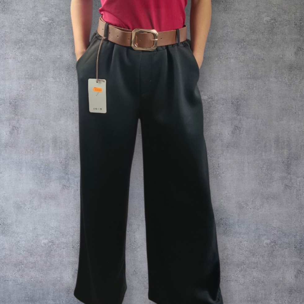 Pantalon Oversize Avec Ceinture