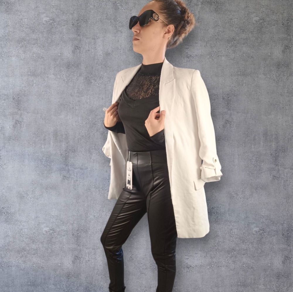 Skinny Simili-Cuir Stretch 