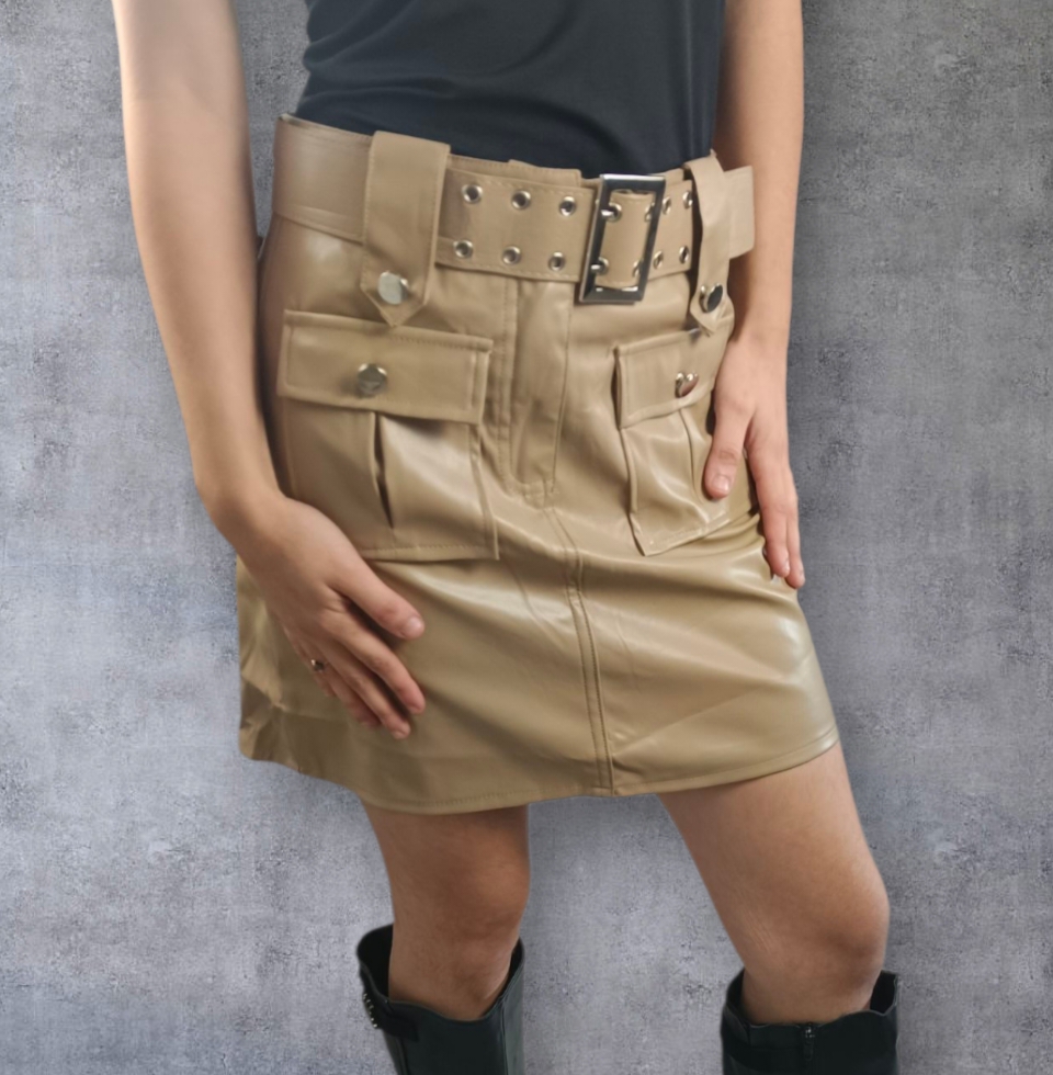 Jupe Similicuir Chic