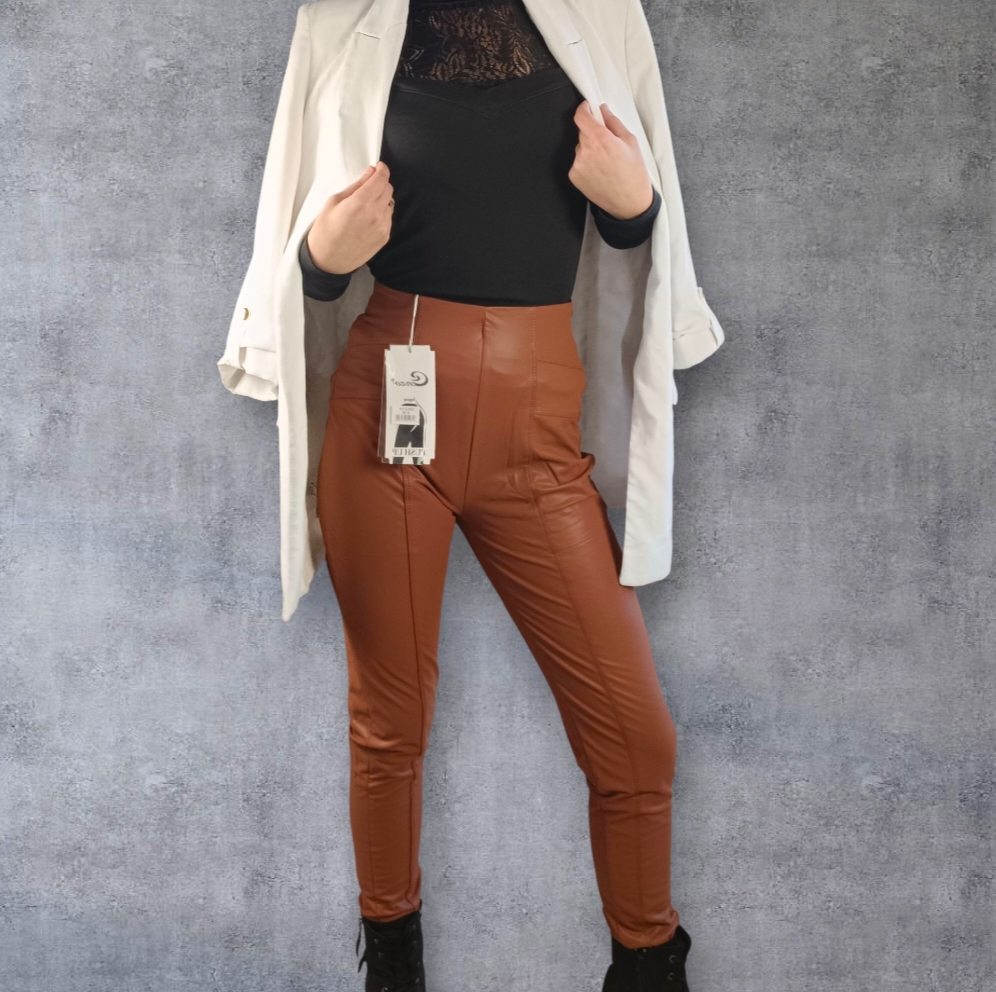 Skinny Simili-Cuir Stretch 