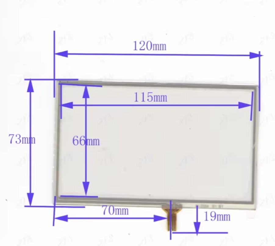 Touchscreen 5-INCH