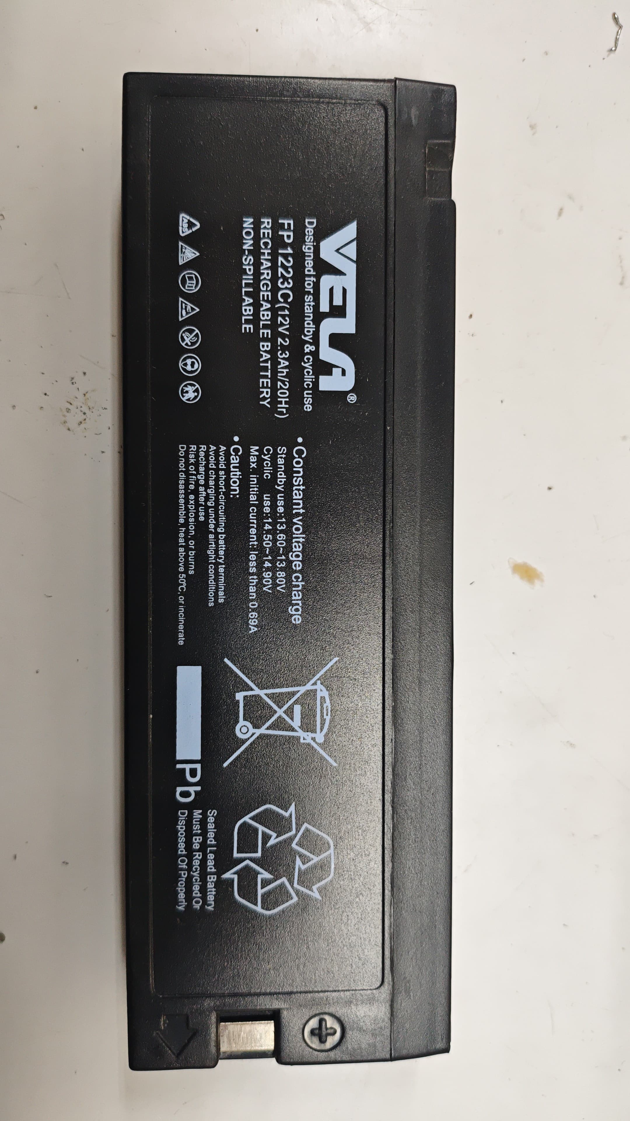 Battery 12v 2.3Ah