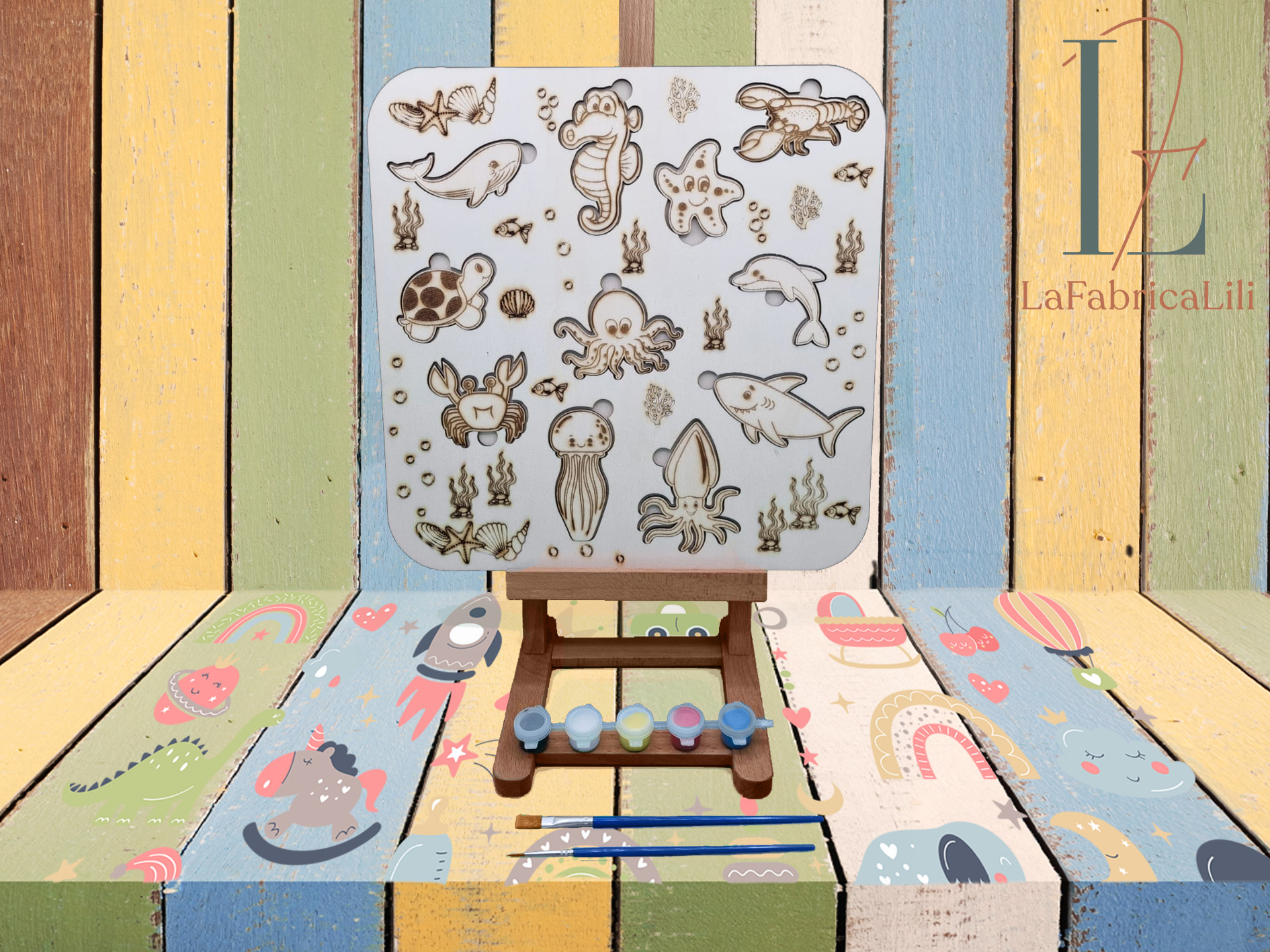 Kit Puzzle à peindre