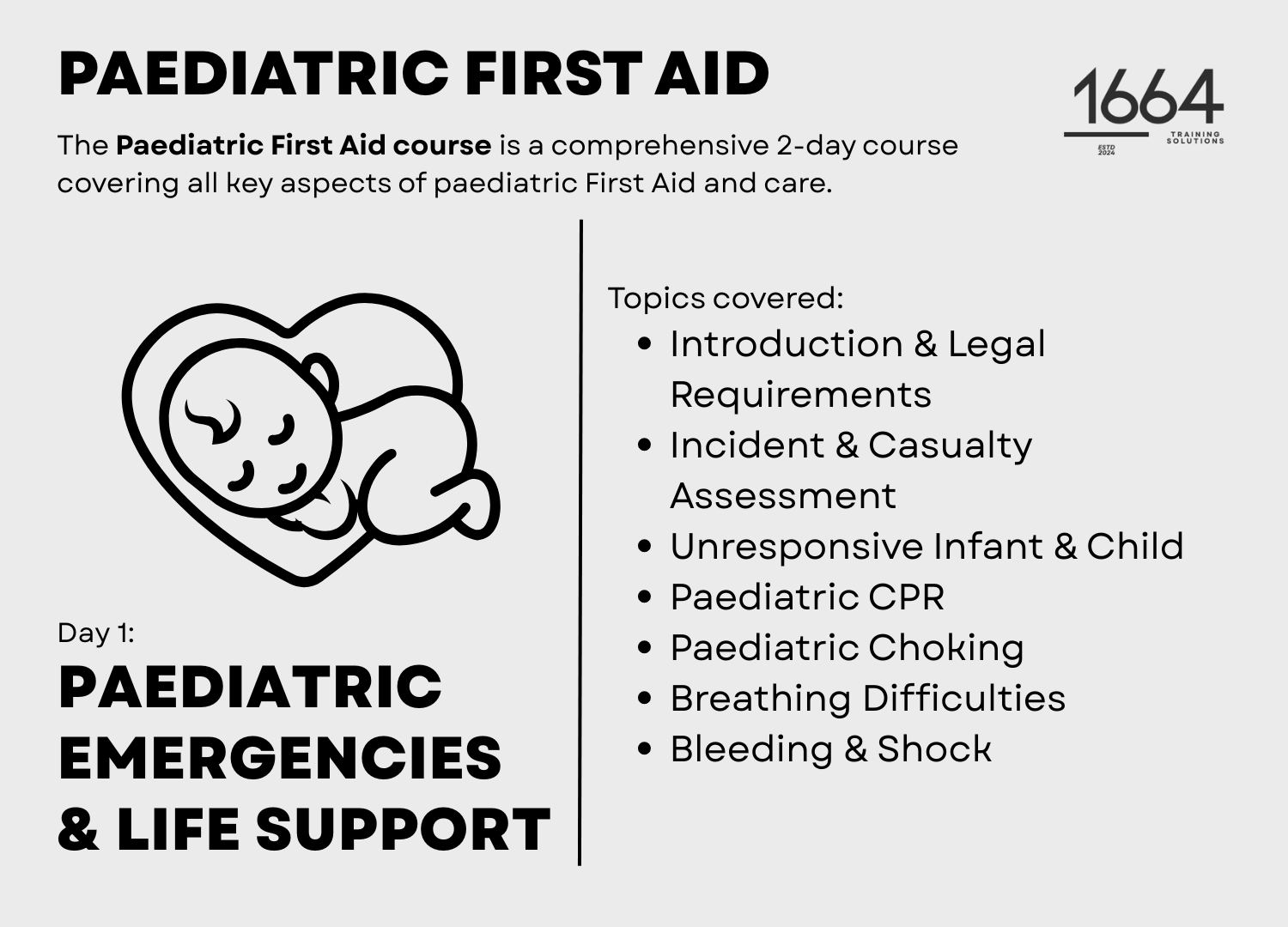 Paediatric First Aid - January 2026 @ Fareham
