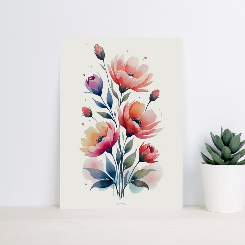 Poster Harmonie Florale - 5