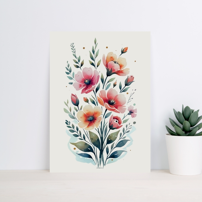 Poster Harmonie Florale - 15