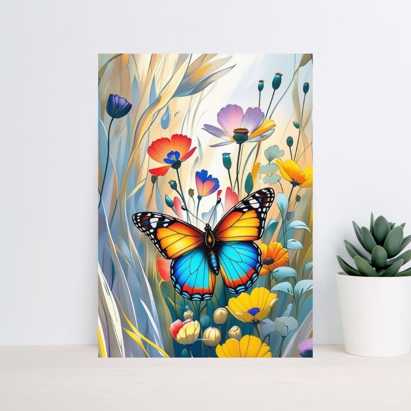 Poster Papillon de Lumière 2 