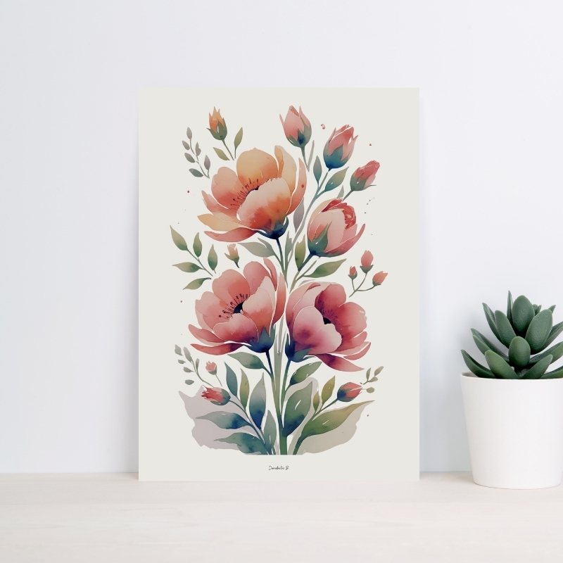 Poster Harmonie Florale - 7