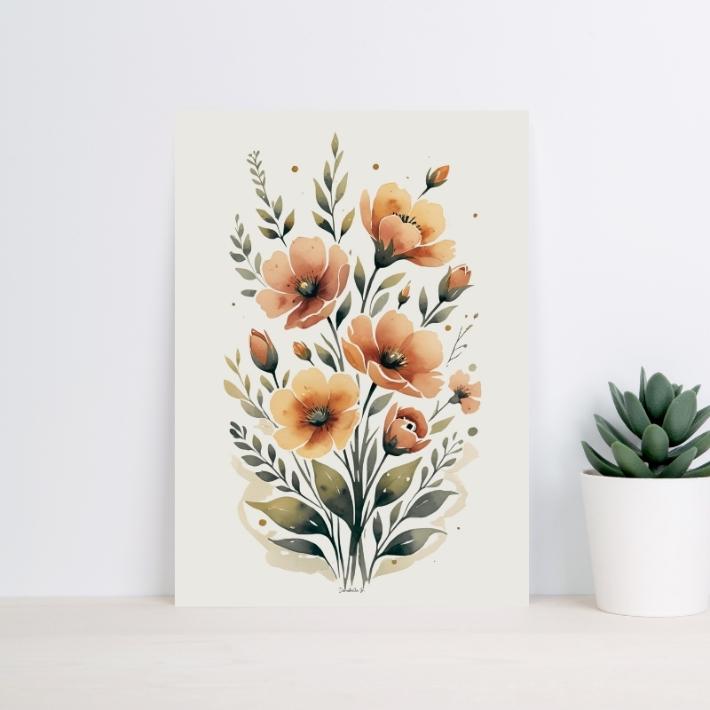 Poster Harmonie Florale - 14