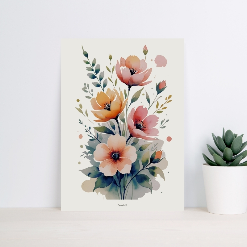 Poster Harmonie Florale - 17