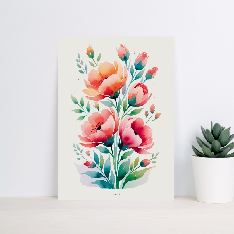 Poster Harmonie Florale - 6