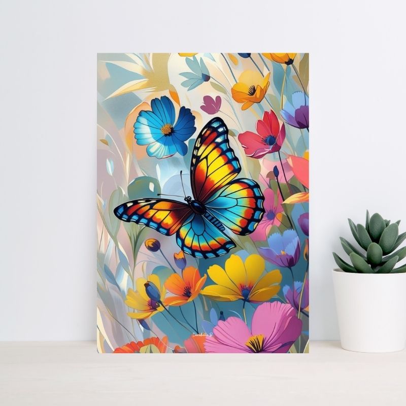 Poster Papillon de Lumière 6 