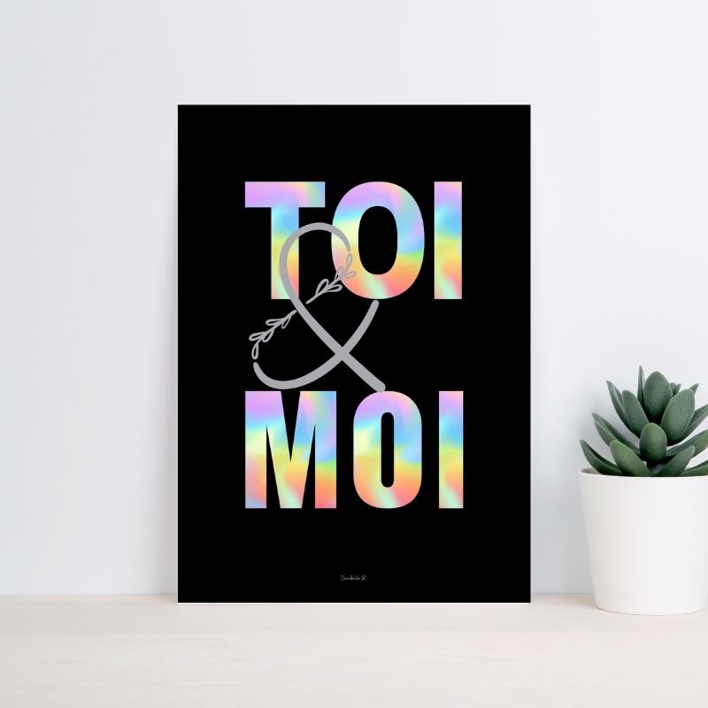 Poster Toi et Moi - Décor 2