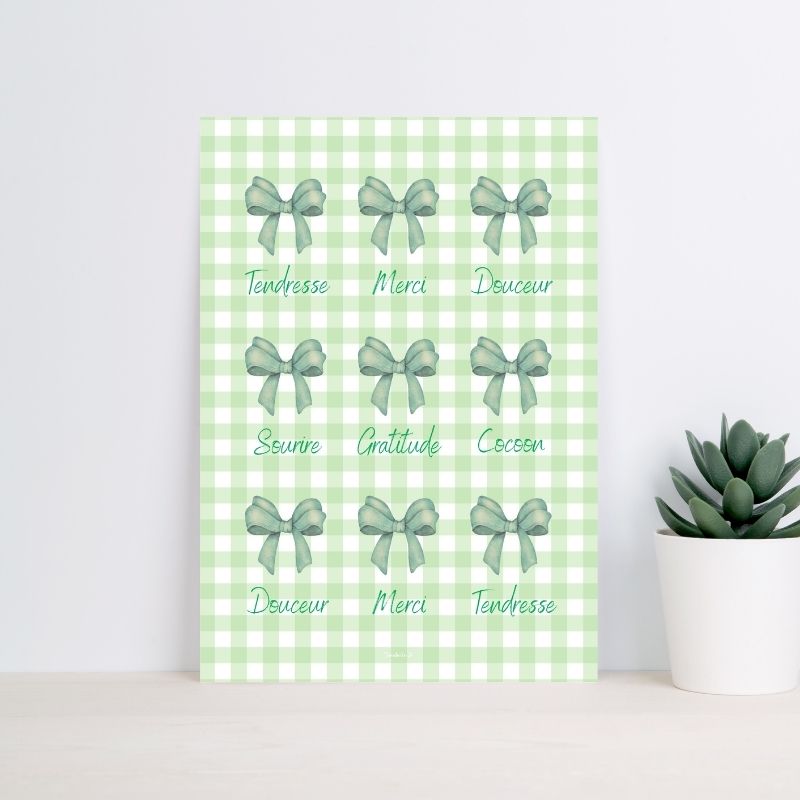 Poster Vichy Revisité 5 - Vichy Vert