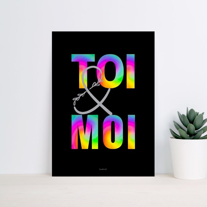 Poster Toi et Moi - Décor 1 