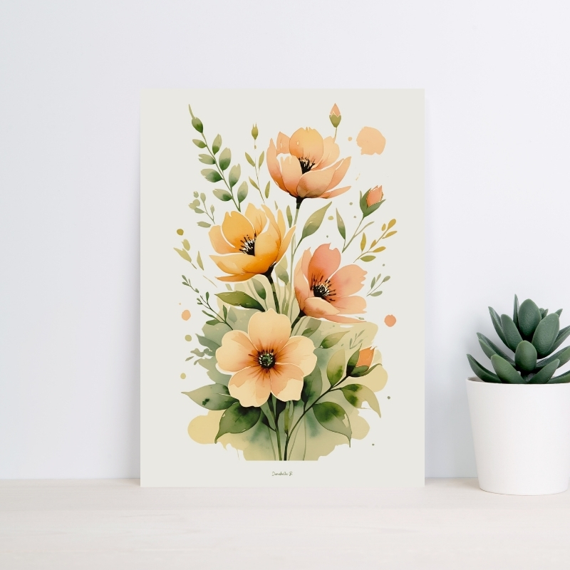 Poster Harmonie Florale - 18