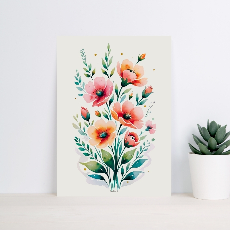 Poster Harmonie Florale - 11