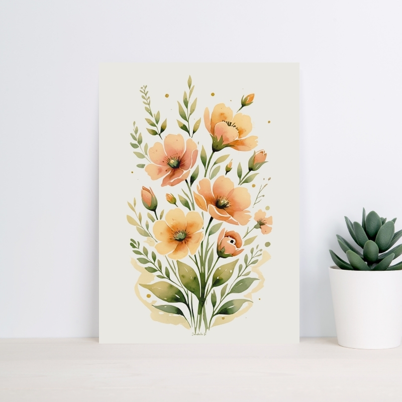 Poster Harmonie Florale - 13