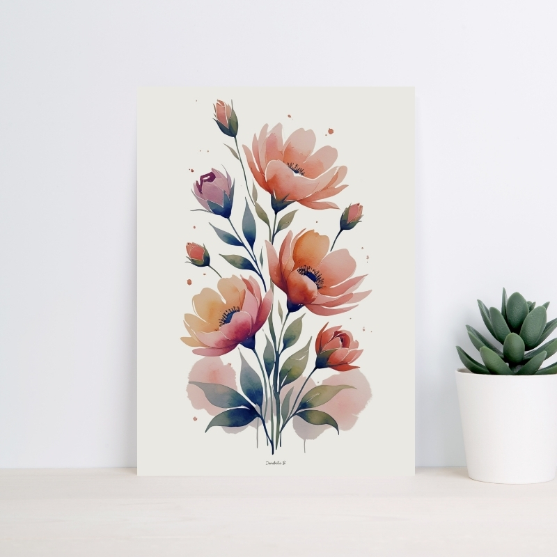 Poster Harmonie Florale - 2