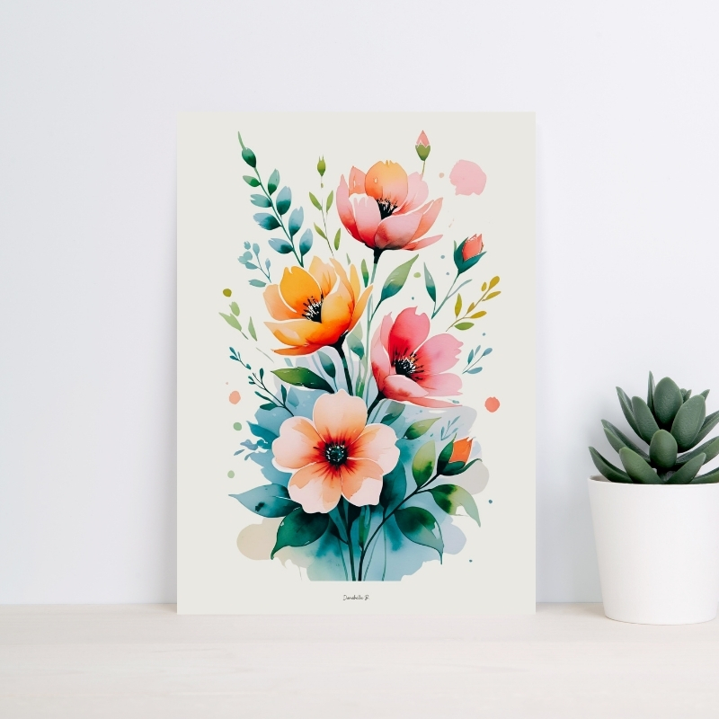 Poster Harmonie Florale - 16