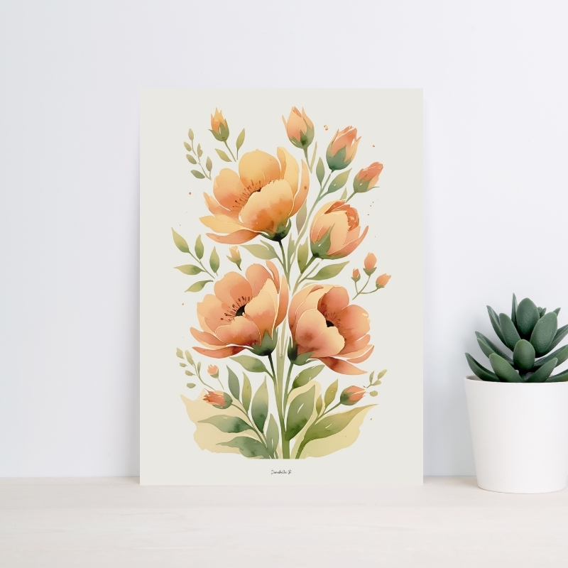 Poster Harmonie Florale - 8