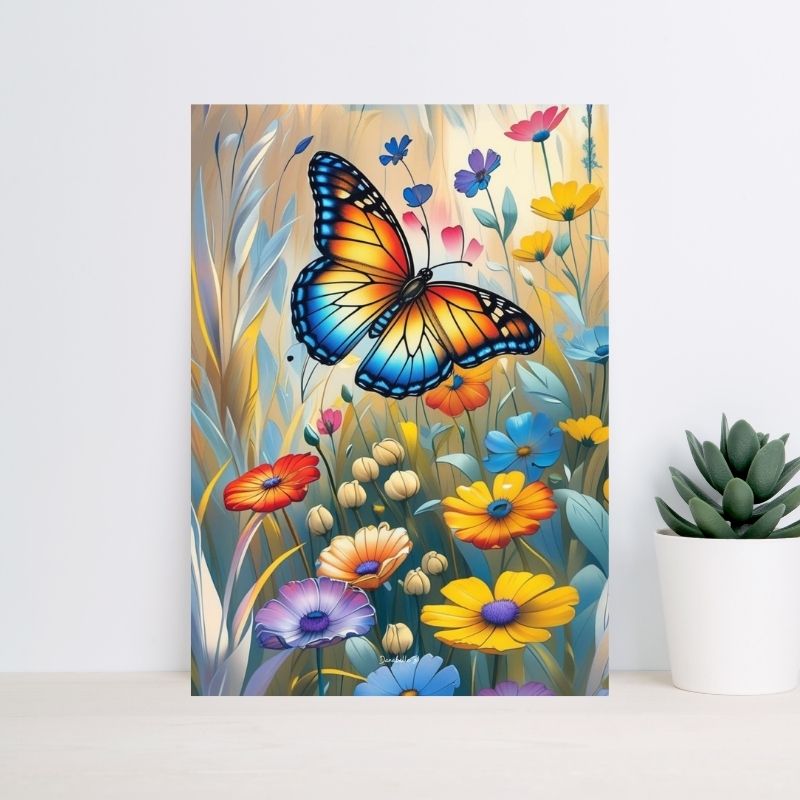 Poster Papillon de Lumière 4 
