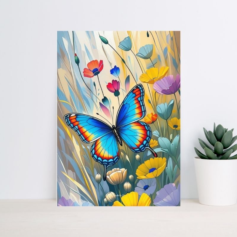 Poster Papillon de Lumière 5 