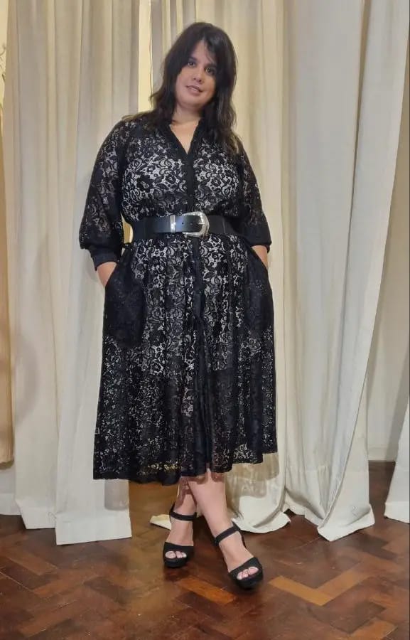 Vestido Kirstie Alley