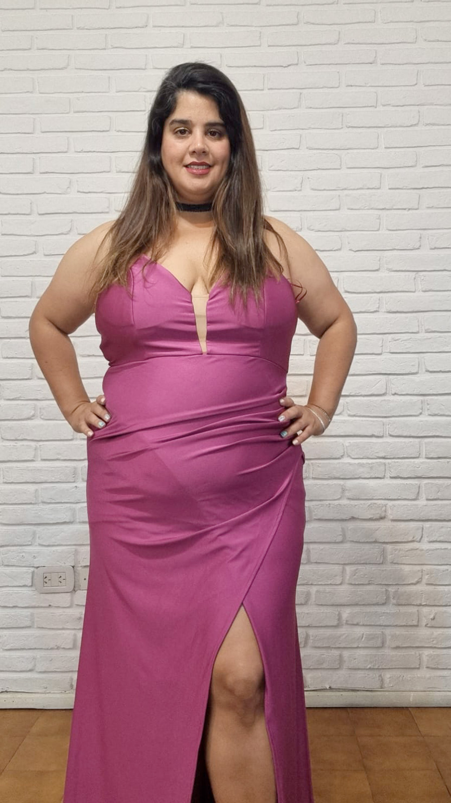 Vestido Bette, colores Negro o Rosa