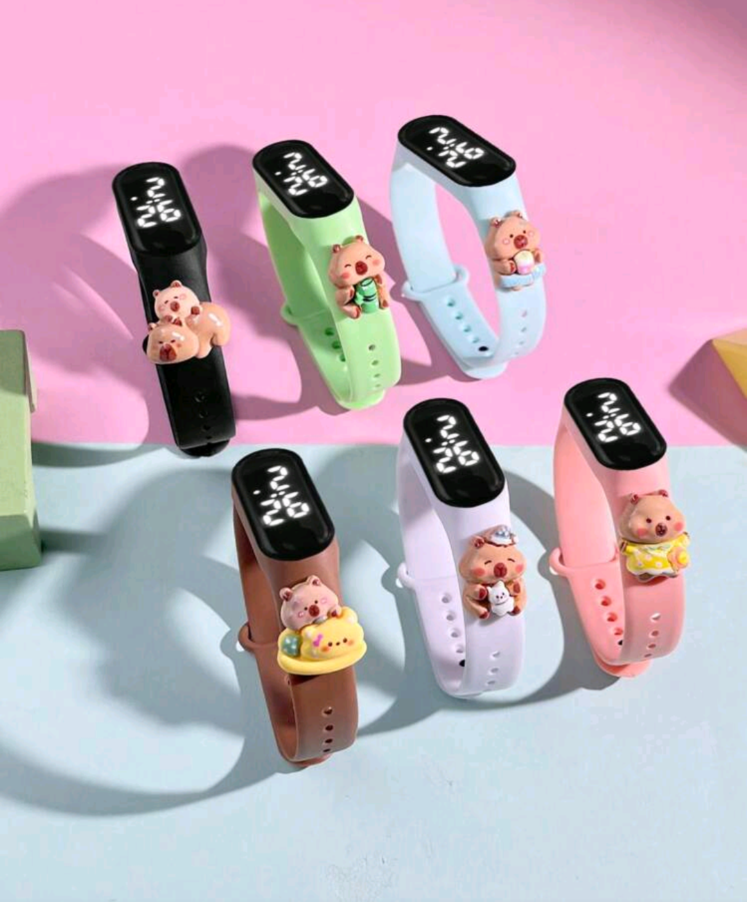 Relógio Digital Capivara