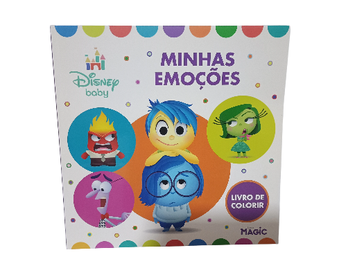 Minhas Emoções Divertidamente - Livro de Colorir