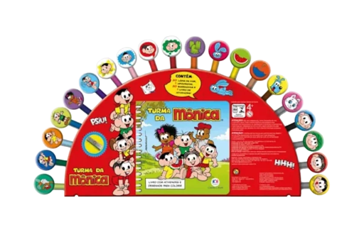 Livro Interativo Turma da Mônica