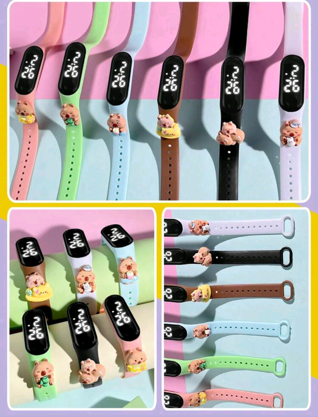 Relógio Digital Capivara