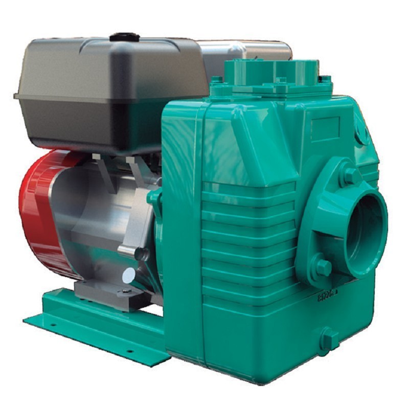 Bomba autocebante motor a gasolina 6.5 HP