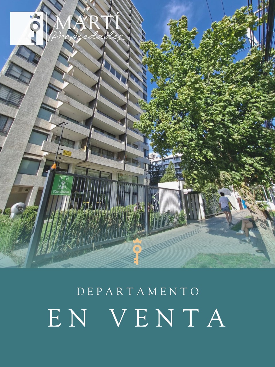 Amplio Departamento Venta Macul