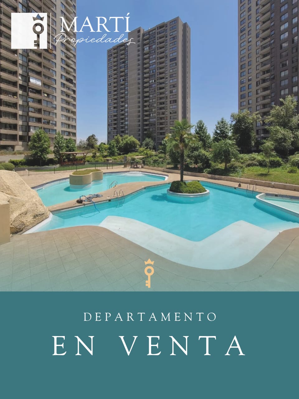 Hermoso Departamento Mariposa Palmas De Macul